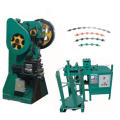 Heavy hexagonal mesh double twist barbed wire machine